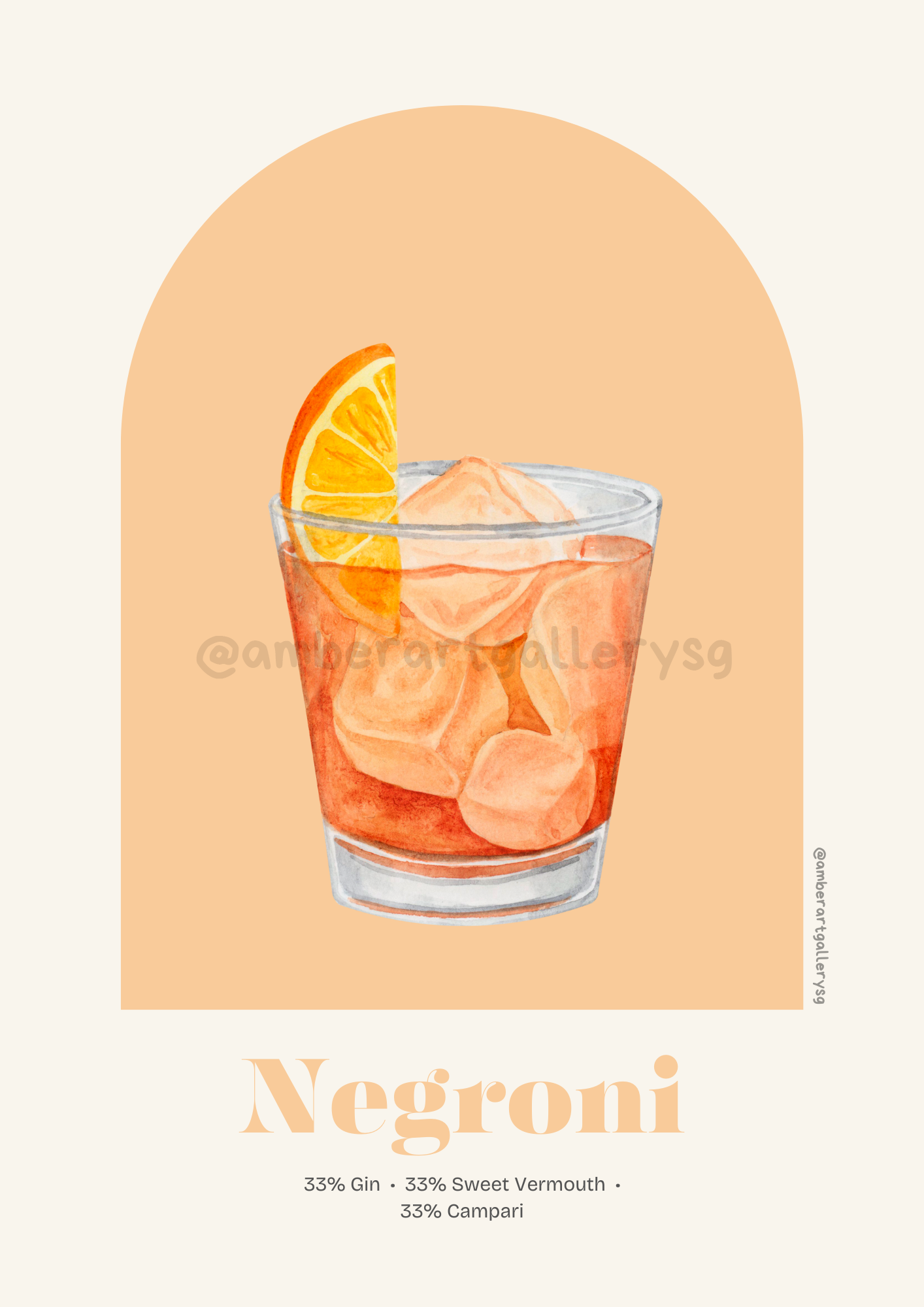 Cocktail-Themed Art Prints Collection