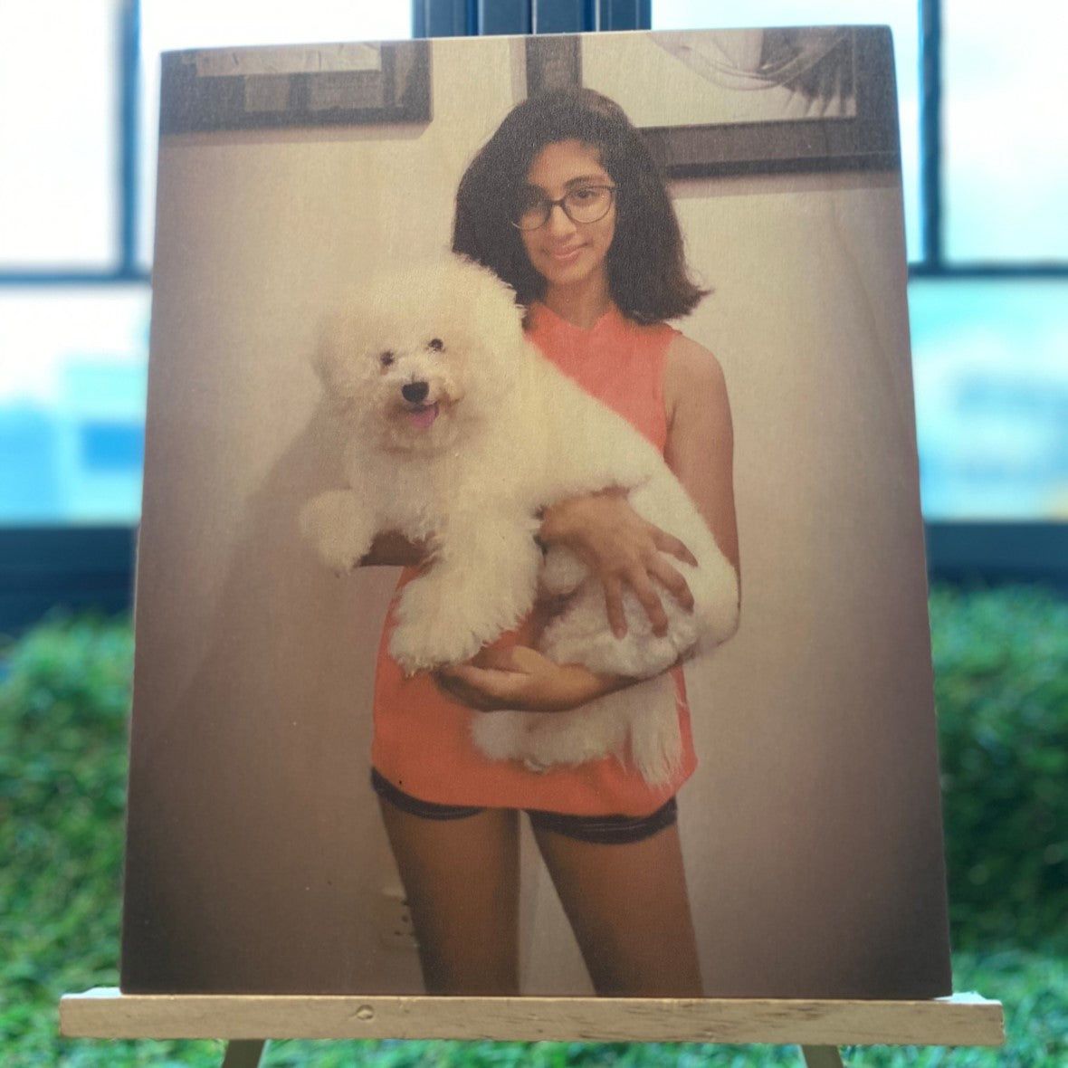 Custom Family Photo On Wood Print (Roadshow)