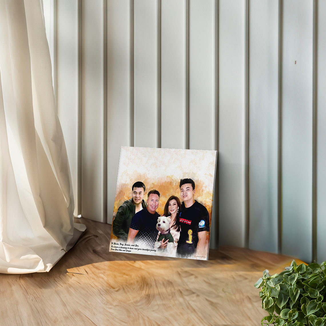 Digital Art (Watercolour Style) Pet & Human Portraits