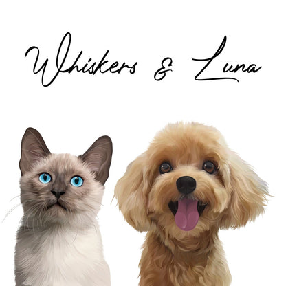 Digital Art (Classic Style) Pet & Human Portraits