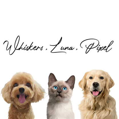 Digital Art (Classic Style) Pet & Human Portraits
