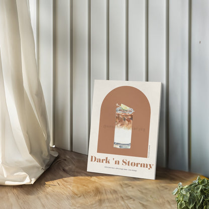 Cocktail-Themed Art Prints Collection