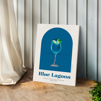 Cocktail-Themed Art Prints Collection