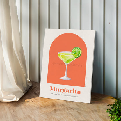Cocktail-Themed Art Prints Collection