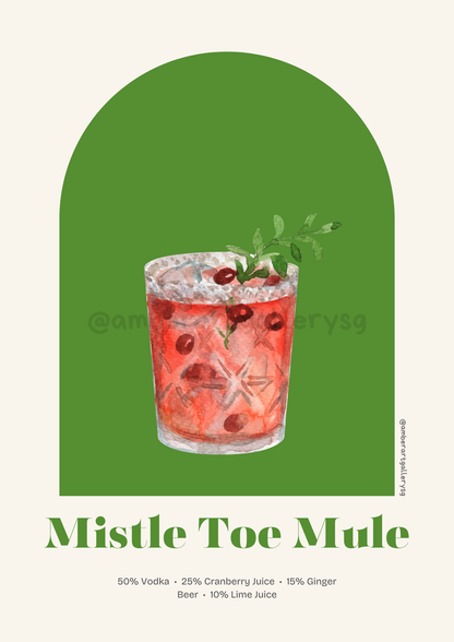 Cocktail-Themed Art Prints Collection