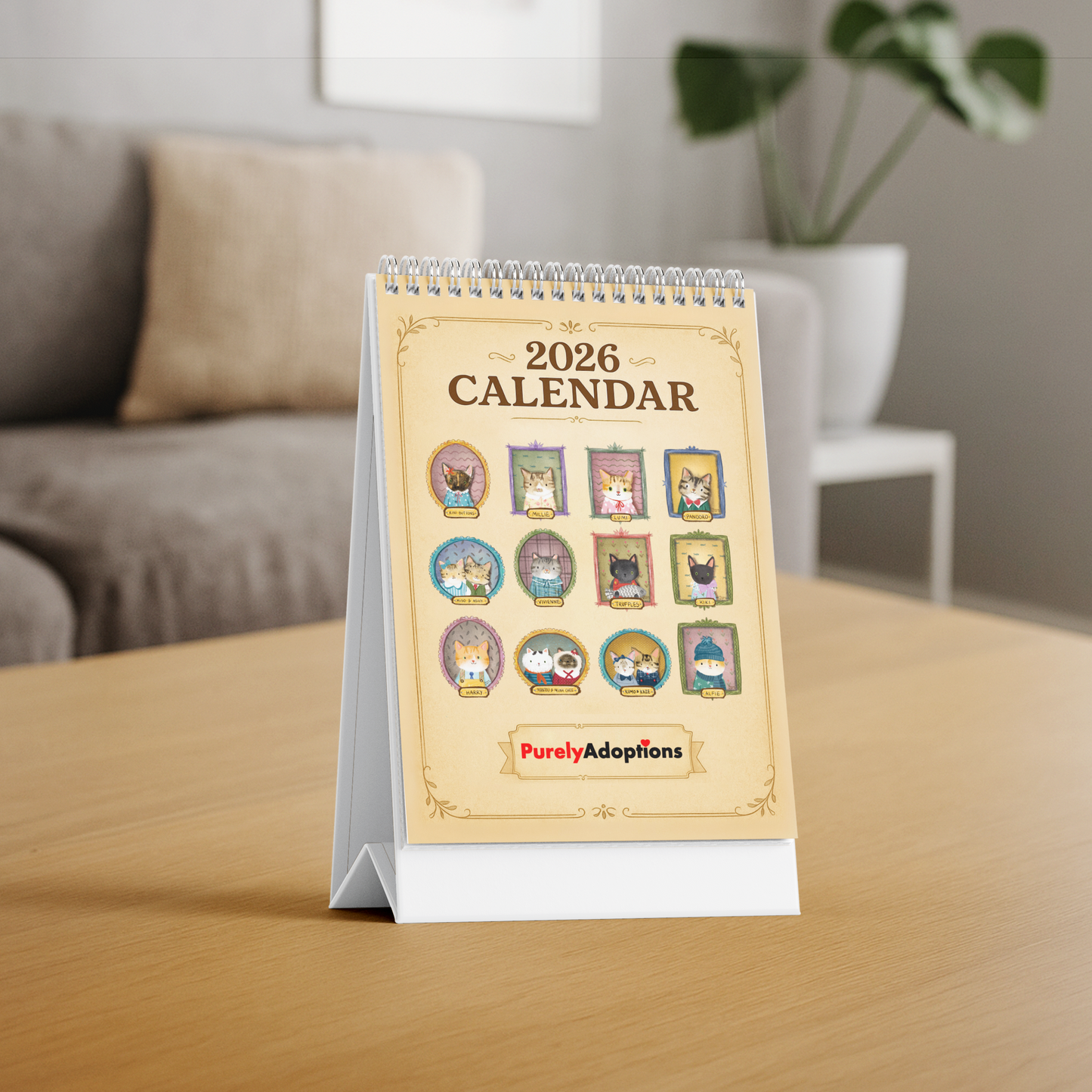 Purely Adoptions 2026 Calendar