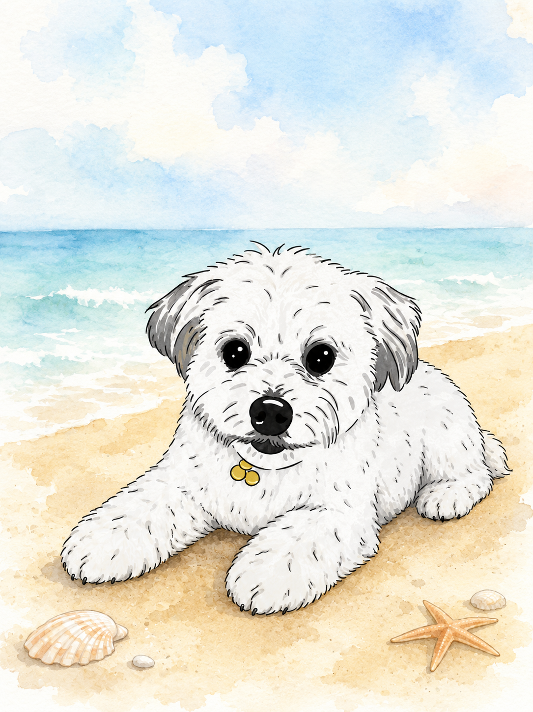 Custom Digital Artwork (Storybook Style) - 6.6 Special Promotion