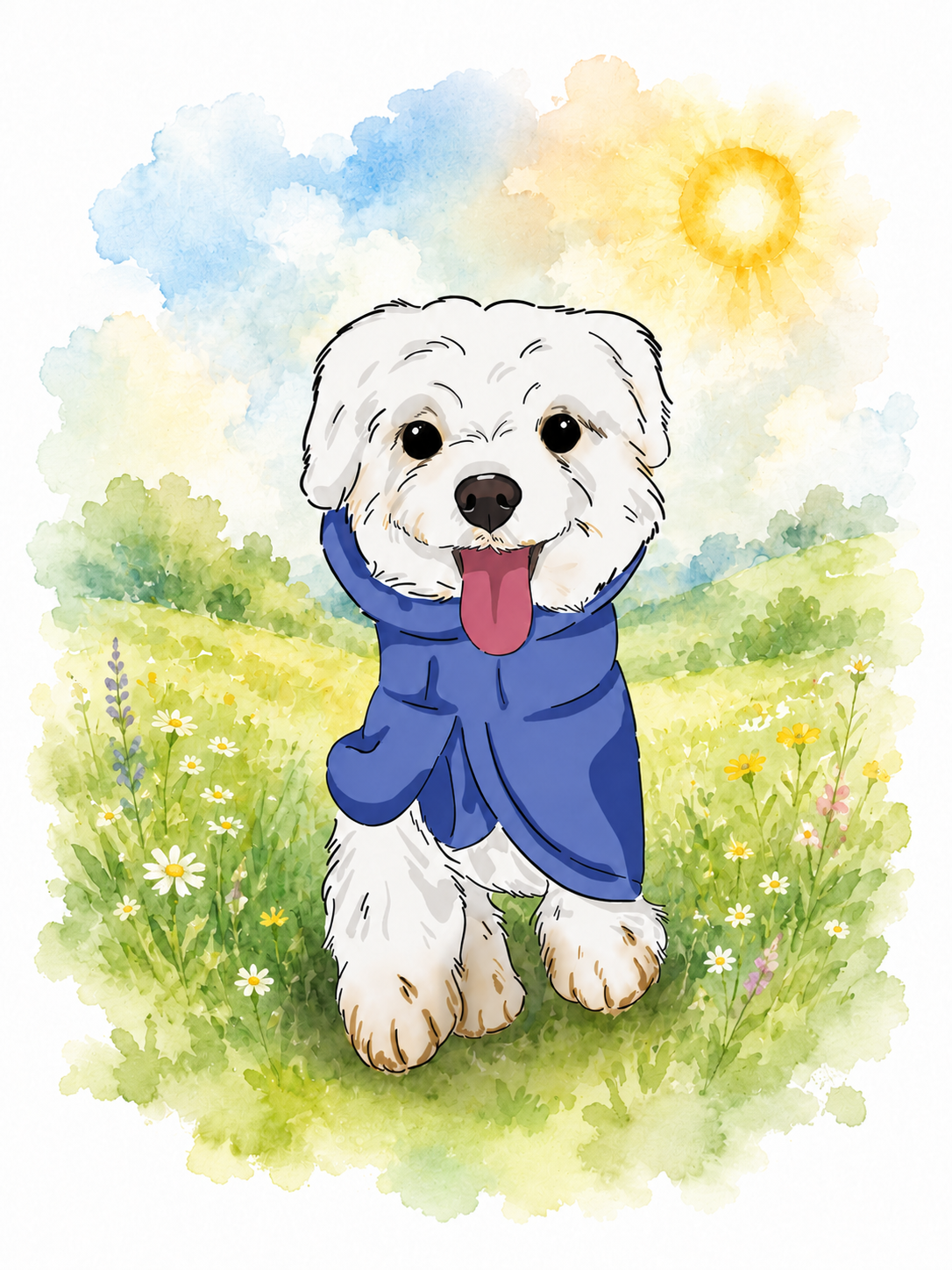 Custom Digital Artwork (Storybook Style) - 6.6 Special Promotion