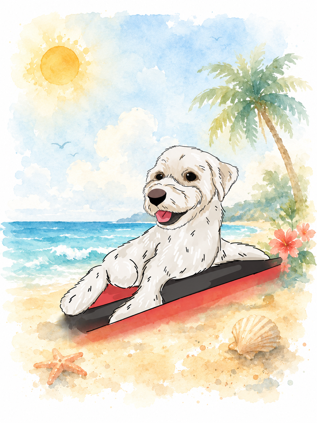 Custom Digital Artwork (Storybook Style) - 6.6 Special Promotion