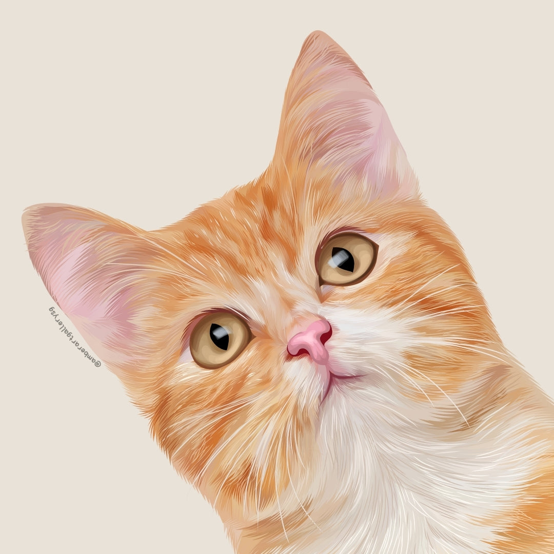 Digital Art (Classic Style) Pet & Human Portraits