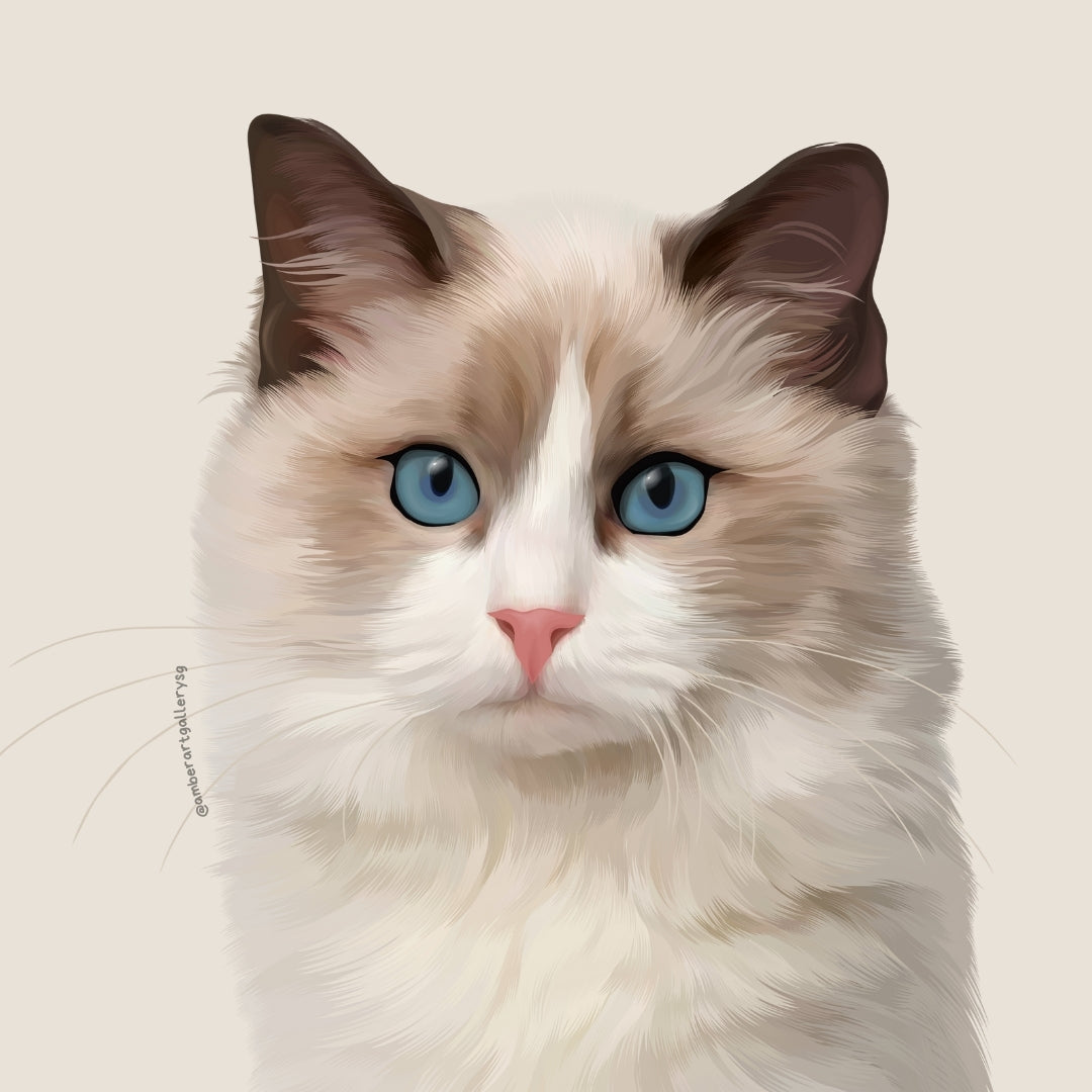 Digital Art (Classic Style) Pet & Human Portraits