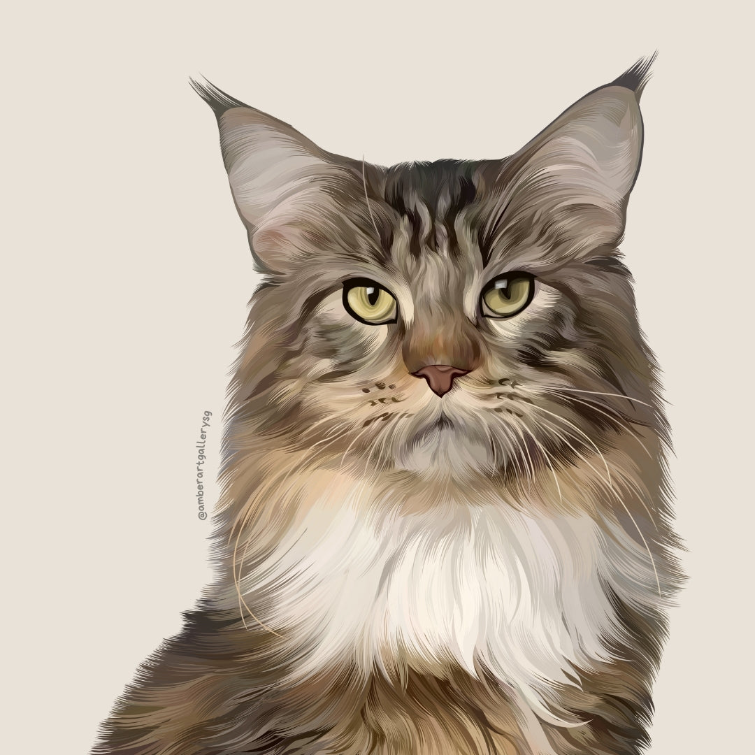 Digital Art (Classic Style) Pet & Human Portraits