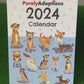 Purely Adoptions 2024 Calendar + Notebook Charity Sale